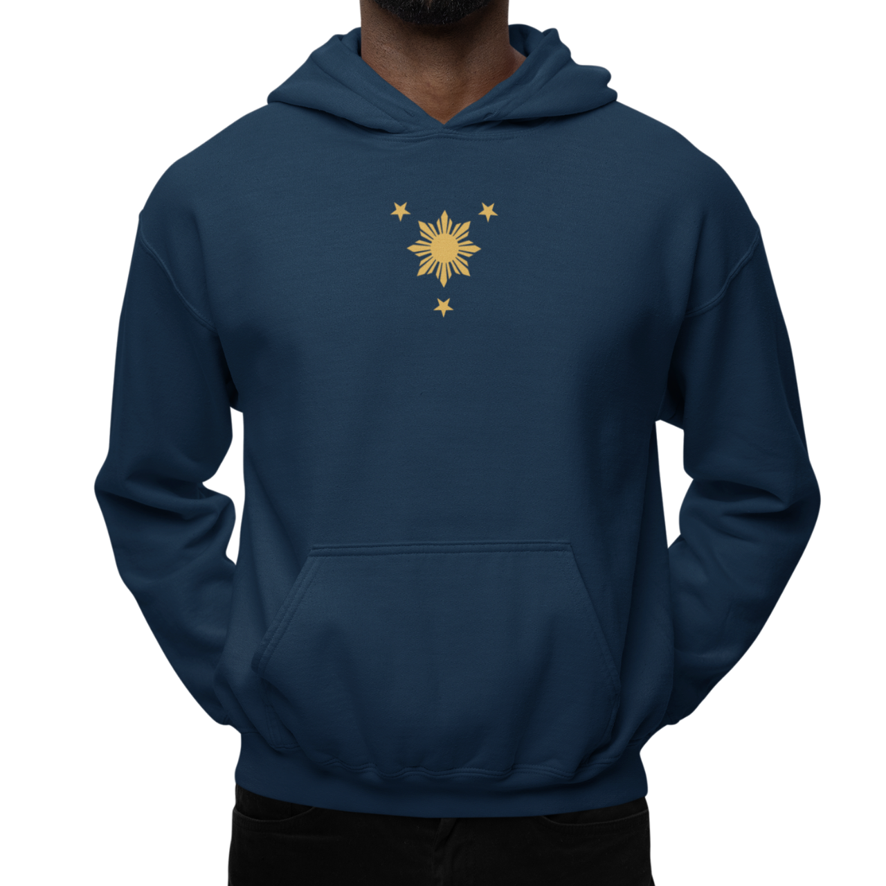 HD Baybayin Pilipinas Sun and Stars Vertical Back