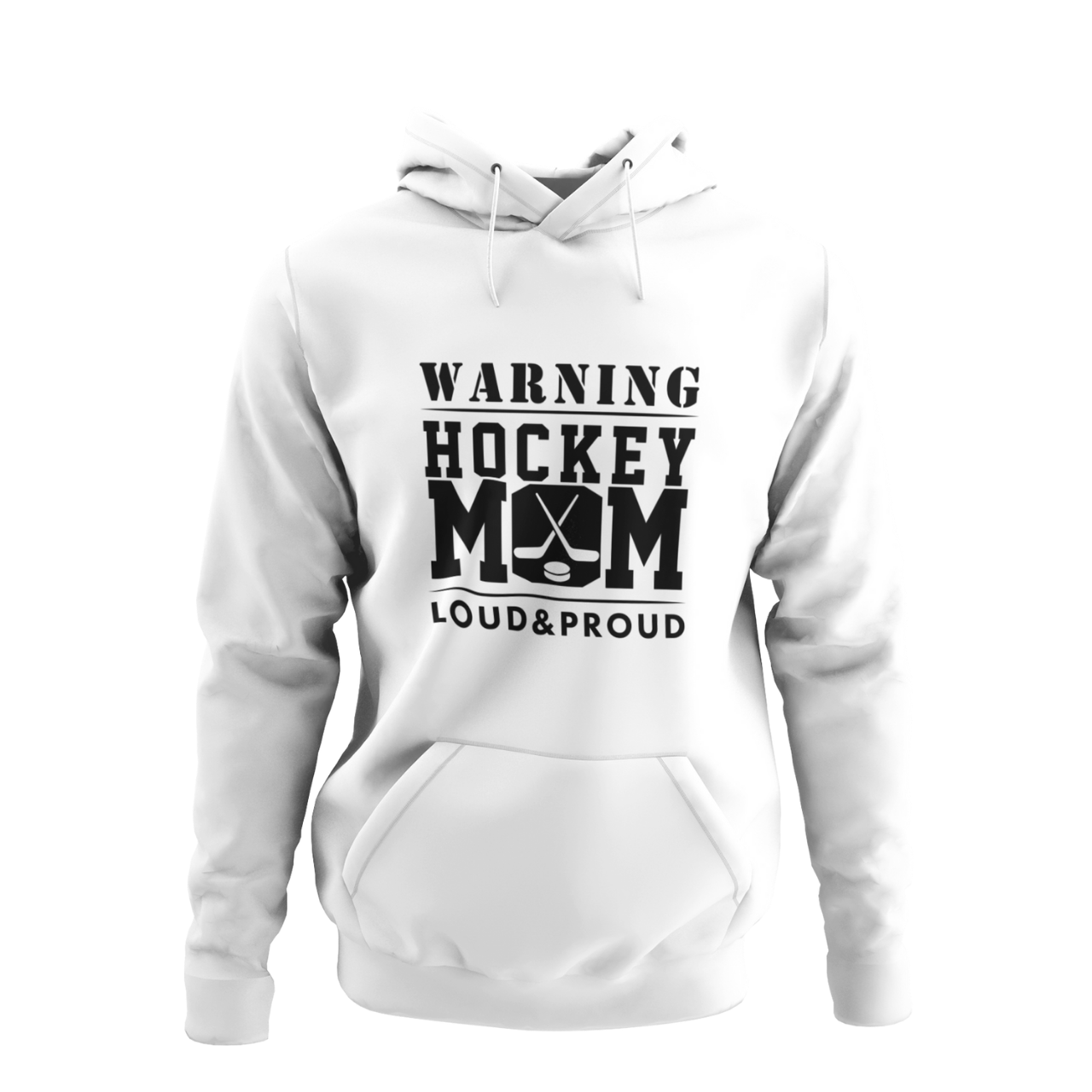 HD Warning Hockey Mom