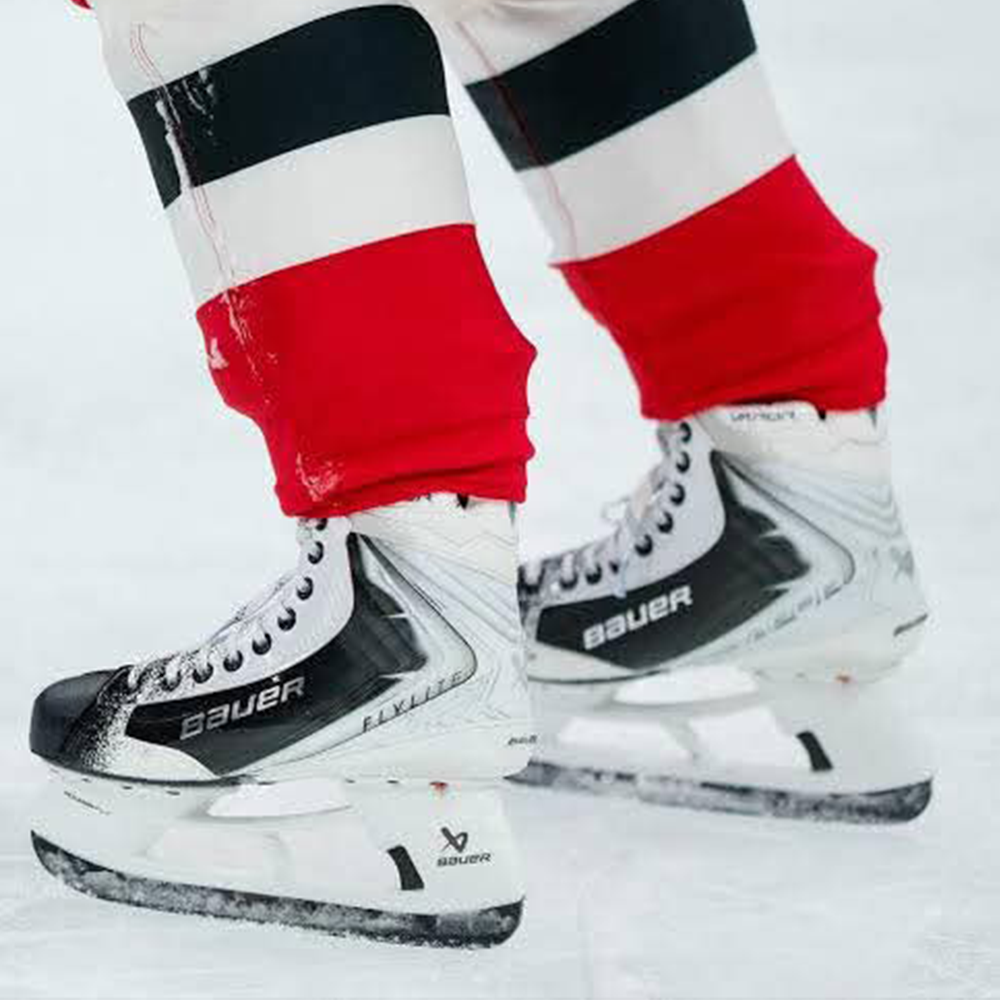 BAUER TI FLYLITE LIMITED EDITION - WHITEOUT HOCKEY SKATES